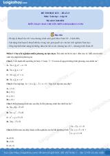 Đề thi học kì 1 Toán 10 Cánh diều - Đề số 13